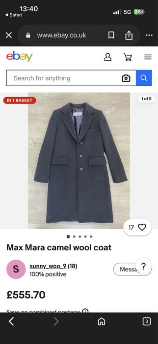 Зимно палто Max Mara