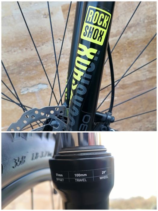 Cube Analog*29цола*Рамка-М/L*Rock Shox*Хидравлични Спирачки*1х12скорос