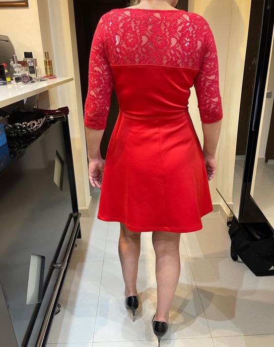 Rochie casual dantela