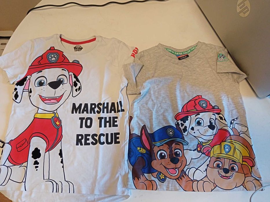 Детски къси панталонки и тениски 4-5 г.