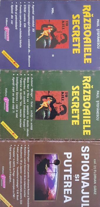 vand 3 carti,Razboaiele secrete1 si 2