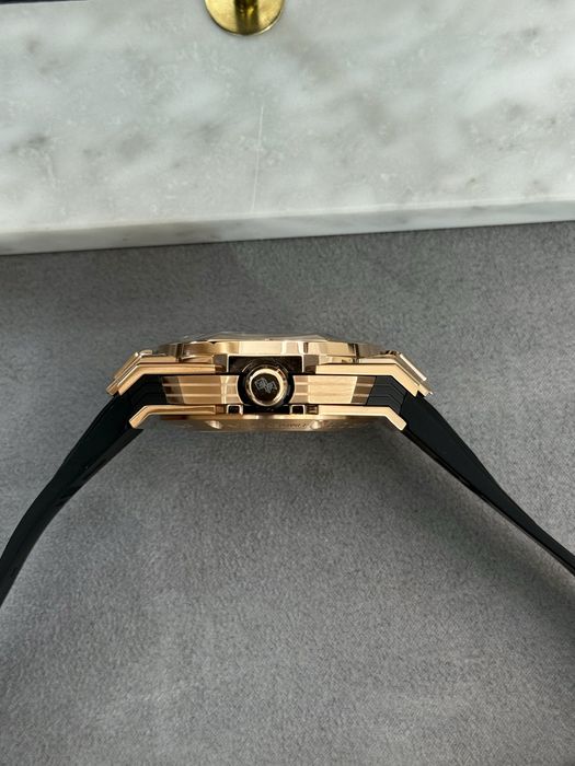 HB Big Bang Sang Bleu 45mm Gold