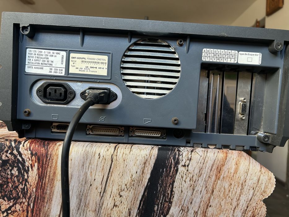 Ретро Компютър Goupil G5 286-8 HD40 + Оригинална Клавиатура