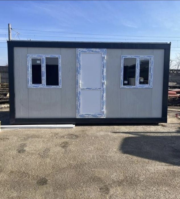 Vand containere modulare container modular santier birou vitrina grup sanitar cafenea la pret foarte bun