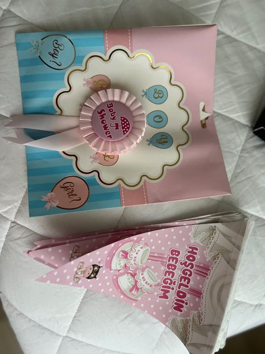 Украшения для праздника гендер пати