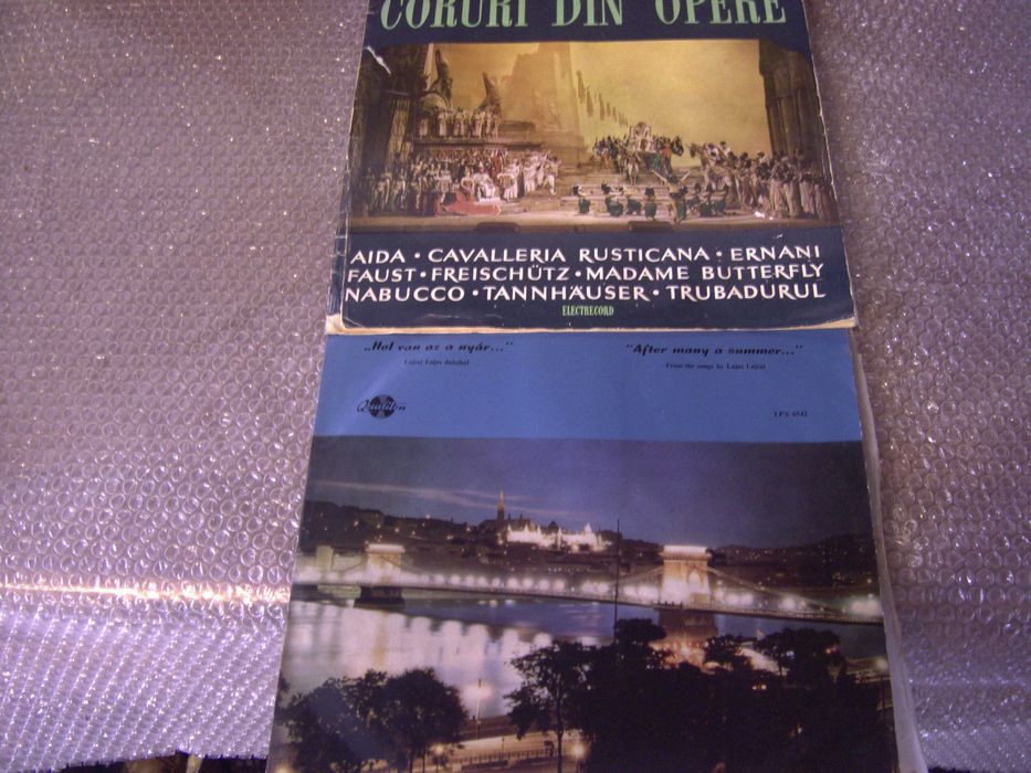 Discuri VINYL Selectie din Operete-Opere celebre/Slagare/ LOT 8buc.