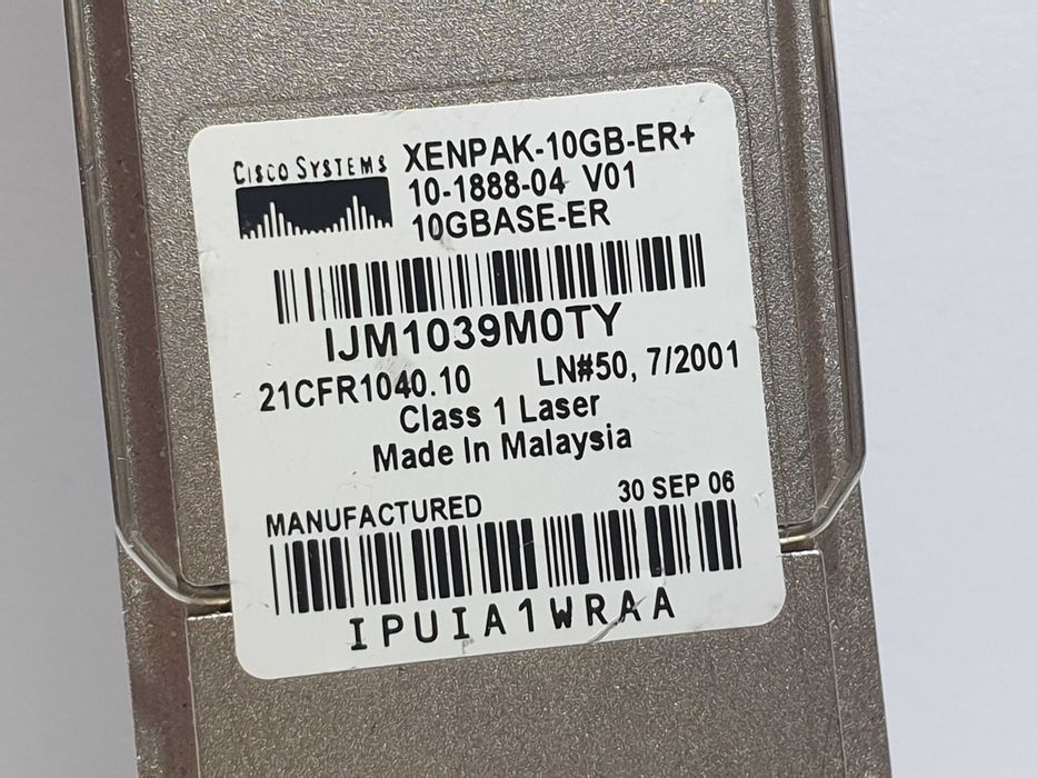 Cisco XENPAK-10GB-ER+ 10GBASE-ER modul optic transceiver 10Gb