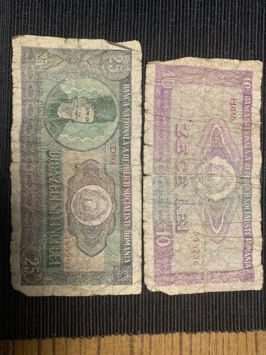 Bancnote vechi romanesti