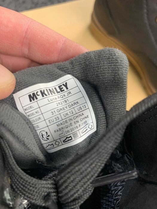 детски зимни обувки боти кубинки Mckinley непромукаеми 33номер