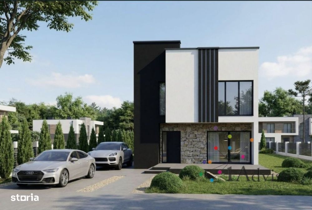 Casa Moderna In Curs De Finisare