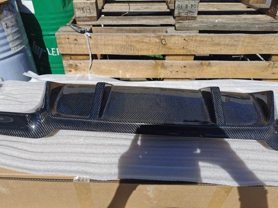 Difuzor Spate Evacuare Dubla Bmw F10 M5 M-Performace carbon real