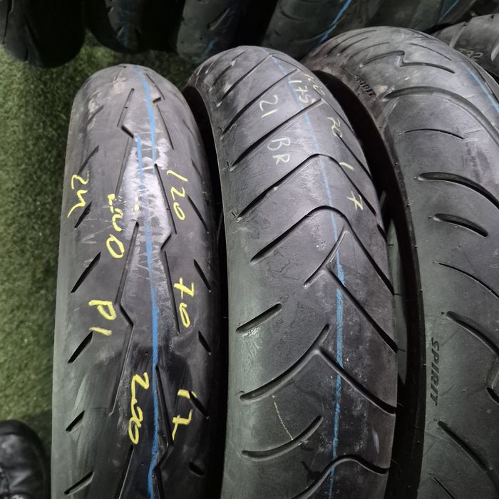 Anvelope Moto 120 70 17, 110 70 17, Pirelli,  Bridgestone Michelin