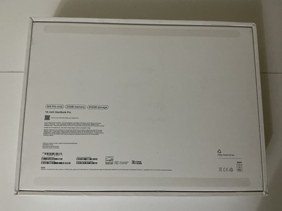 Продам свой Macbook Pro 14 M4 Pro