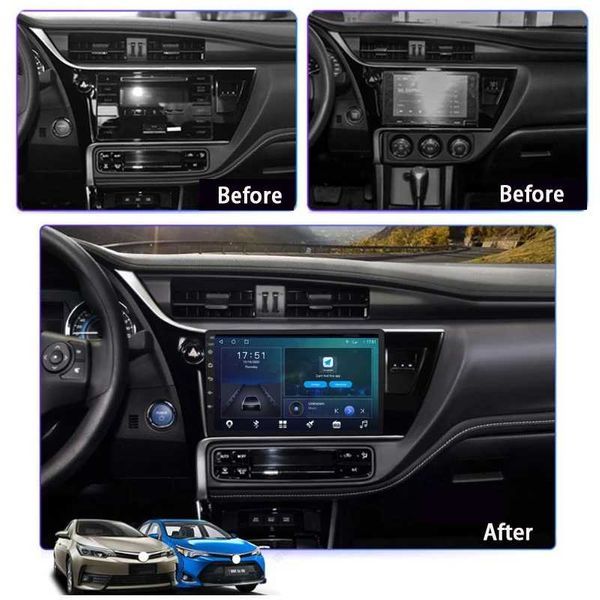 TOYOTA COROLLA 2017-2018 - 10'' ТИП "А" Навигация Андроид , 9345