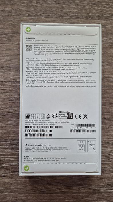 iPhone 16e NOU 128GB