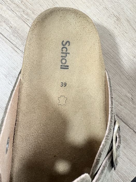 Saboti piele Scholl