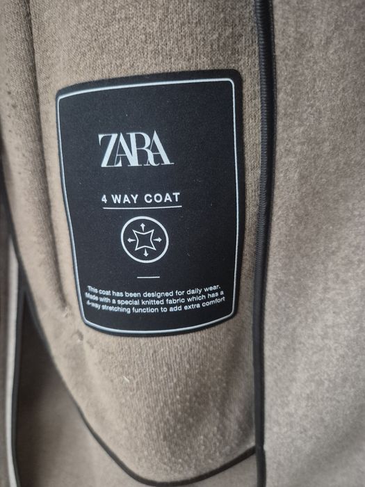 Palton nou Zara femei 44