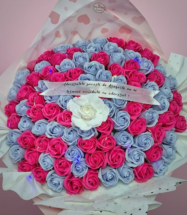 Buchet trandafiri de săpun/ buchete