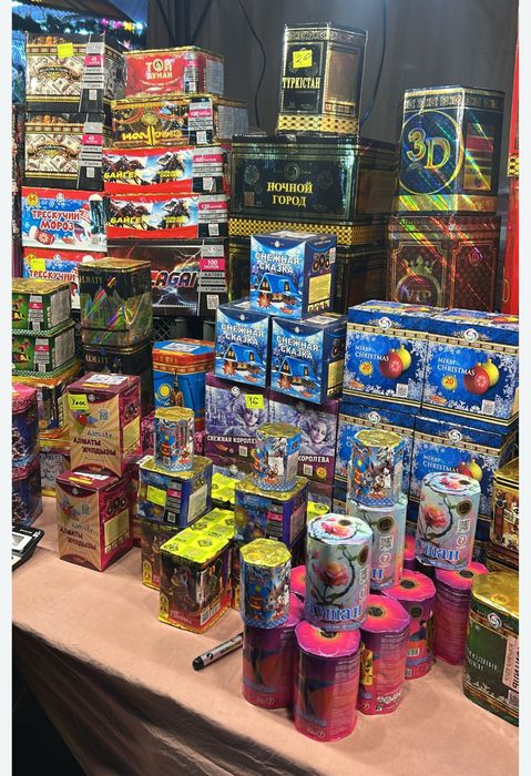 Салюты Тараз. Фейрверки.Салюты в Таразе