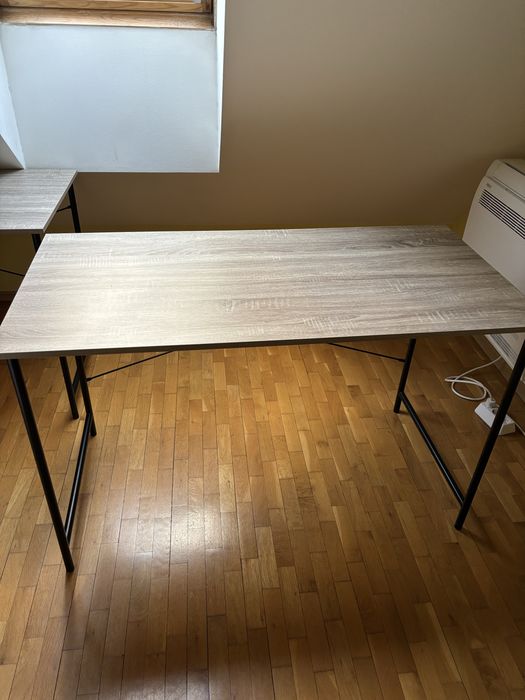 Бюро сива сонома 120х60