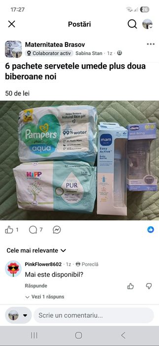 Lot bebeluși haine si jucarii