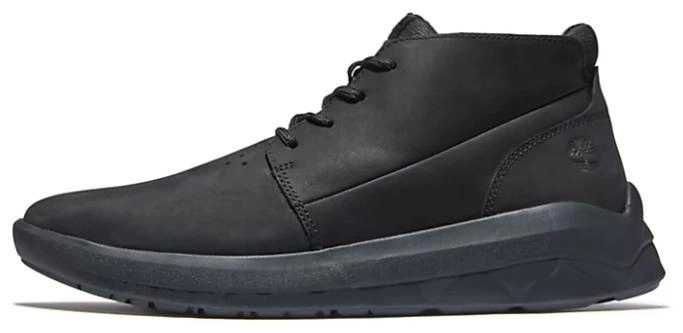 Timberland, Ghete din piele Bradstreet Ultra Chukka, Negru, 41