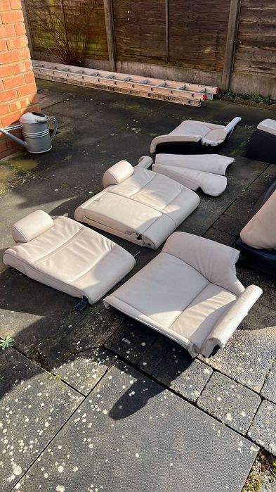 Кожен ел.рекаро салон OYSTER с подгрев и надуване от BMW E92 LCI