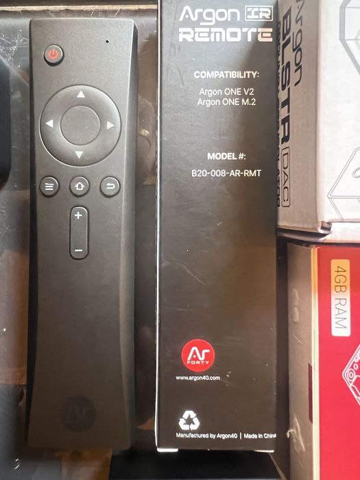 Raspberry pi5 4gb-carcasa argon one v3 nvme