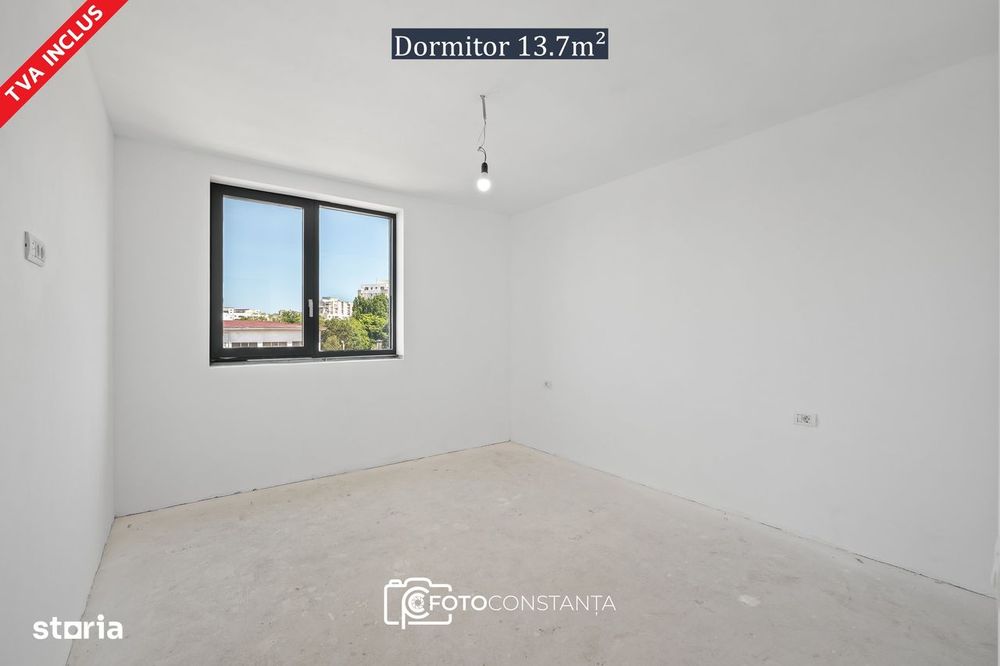 #Bloc nou Faleză Nord: Apartament 2 camere decomandate cu dressing