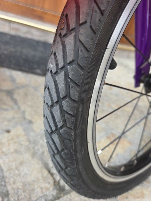 Детско колело с помощни колела DRAG RUSH Kid Fit 18" - много запазено