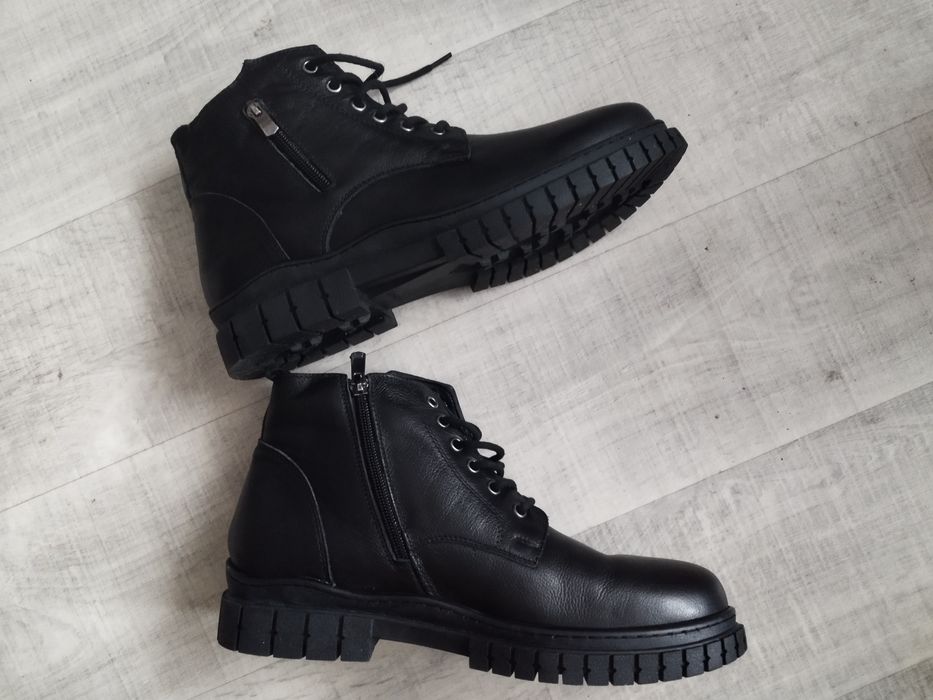 Продам новые кожаные турецкие зимние ботинки Alessio Nesca 43 размера
