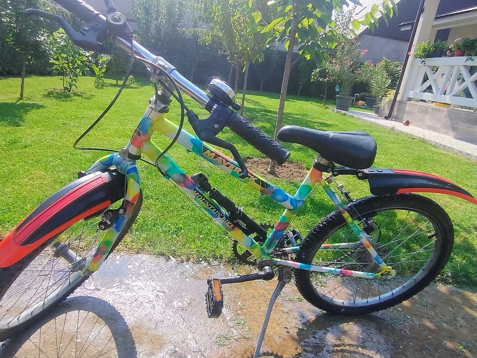 Bicicleta  adult și copil