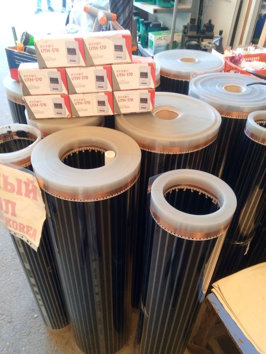 Тёплый пол электрические