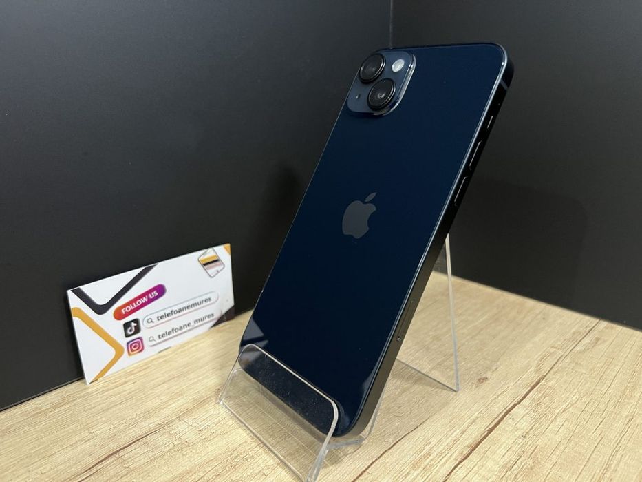 iPhone 14 Plus 128Gb Midnight Second-Hand Satisfăcător 3 ani garanție,
