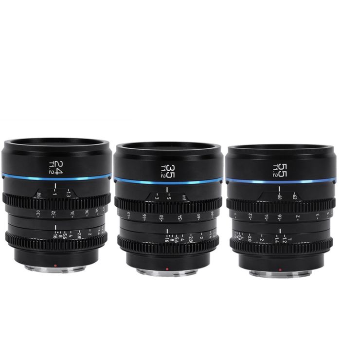 Cinema lens Sirui Night Walker 24/35/55mm