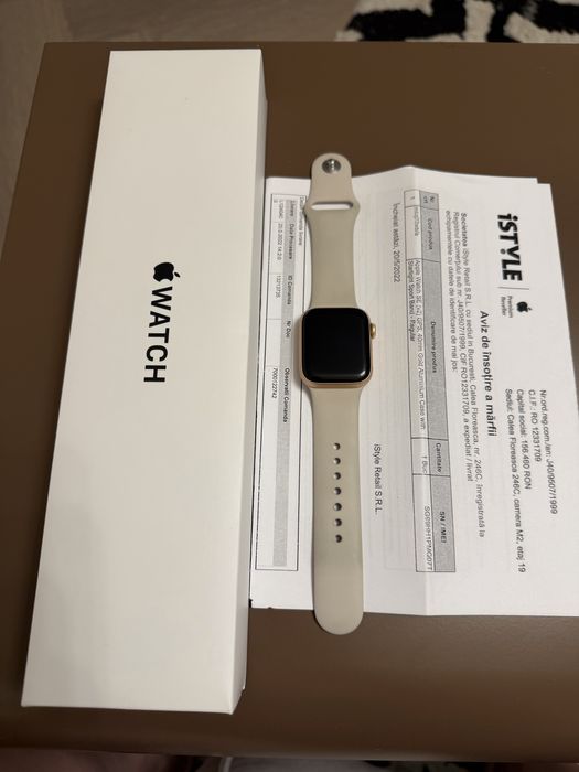 Apple Watch original SE gold aluminium 40 mm