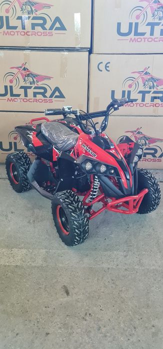 Mini Atv Quad electric de 1000w 48v roti pe 6 inch