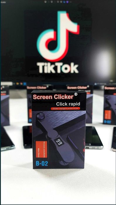 Screen Clicker TikTok - Transformă Telefonul în Magie! TAP TAP