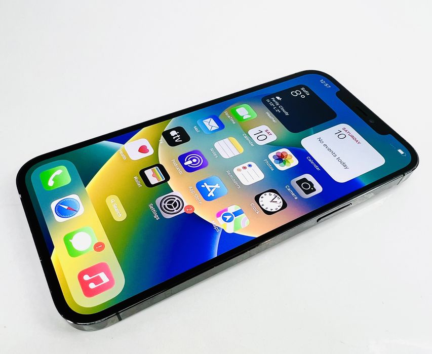 Apple iPhone 12 Pro 128GB Graphite Перфектен! Гаранция!