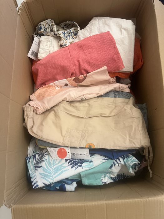 Lot of secondhand clothes for kids from 1 month tell 12 years old