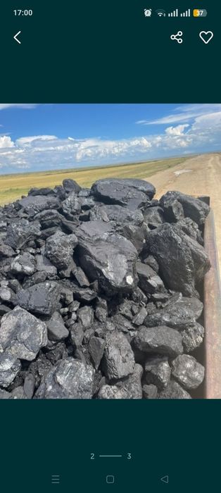 Уголь сортовой, орех Шубарколь