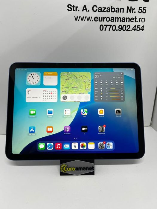 Apple iPad 10 (2022), 10.9 ", 64GB, Wifi, Blue -I-