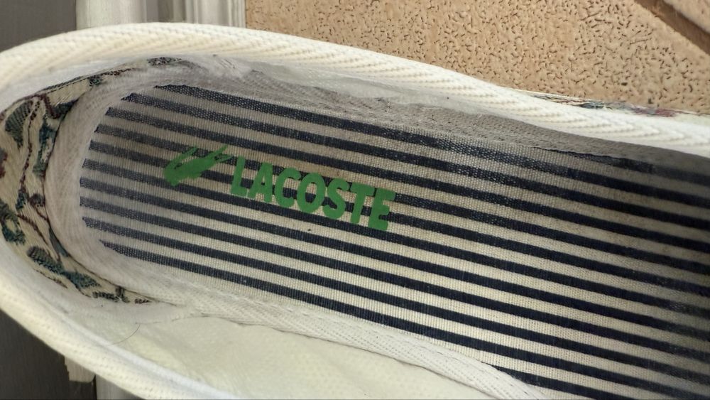 Маратонки Adidas, Lacoste на цветя платнени, черни стилни сандали