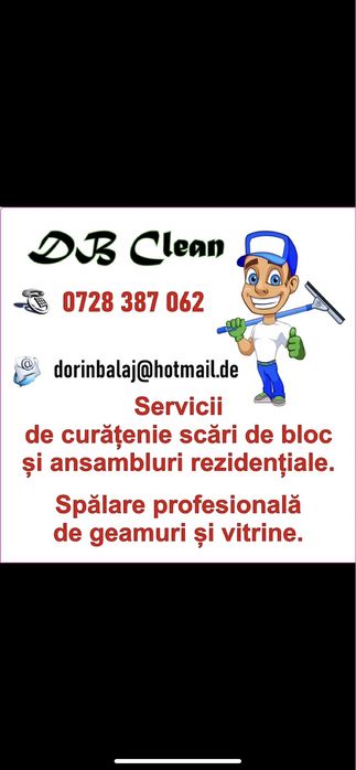 Servicii de curățenie Scari de bloc, Birouri, Apartamente , BaiaMare