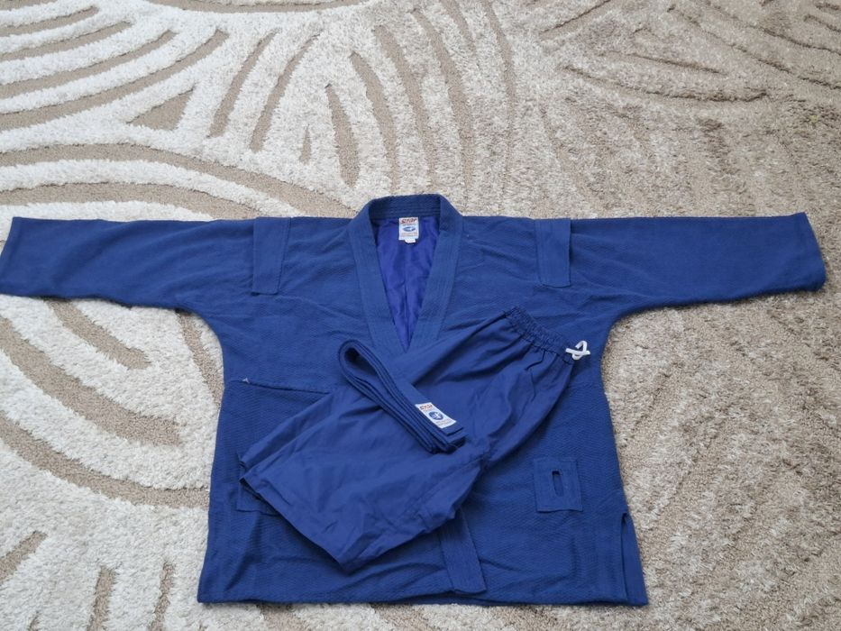 Комплект Самбовка синяя, Размер 5/180см