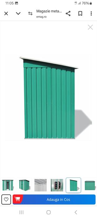 Magazie metalica, noua, in cutie