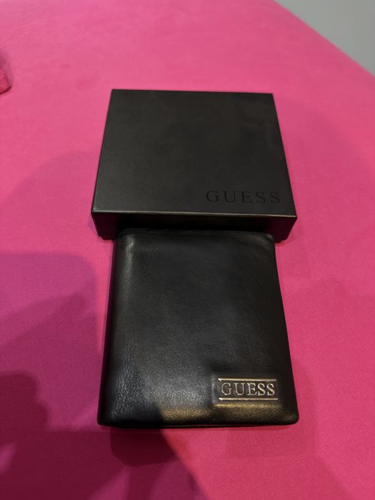 Портфейл GUESS черен