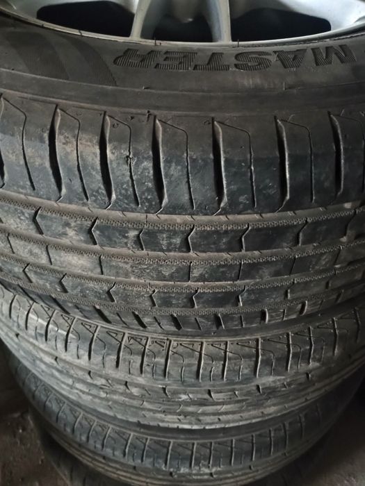 Титанка с летним шинами