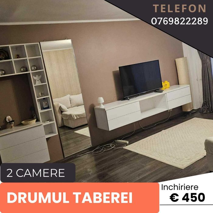 Apartament 2 Camere - 2 min Plaza Mall - Metrou - Parc Drumul Taberei