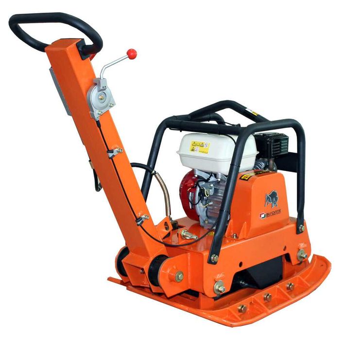 Placa compactoare reversibila BISONTE PCR 160-HE 30.5kN m. Honda 5.5cp